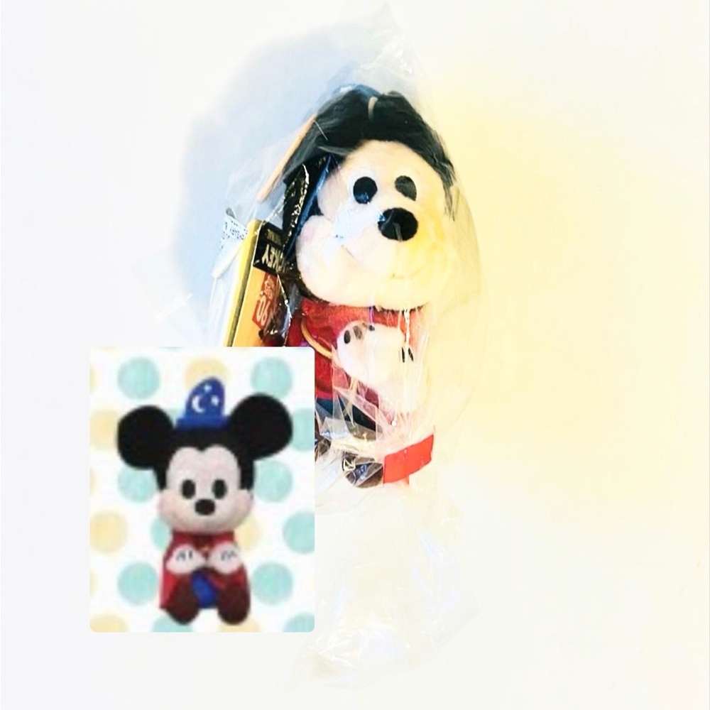 Disney Mickey Mouse 90th Anniversary Plush Keychain